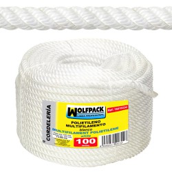 Cuerda Polipropileno Multifilamento (Rollo 100 m.)  10 mm.