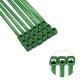 Brida Nylon 100%. Color Verde 4,6 x 300 mm. Bolsa 100 Unidades. Abrazadera Plastico, Organizador Cables, Alta Resistencia