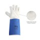 Guantes Piel Serraje Largos 40 cm. guante Resistente, Guante Comodo, Guantes De Trabajo, (Par)