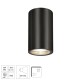 Lampara Techo Foco Gu10 Ip65 Negro Aplique Techo, Luz Jardín, Lámpara Jardín, Luz Exterior, Aplique Jardín