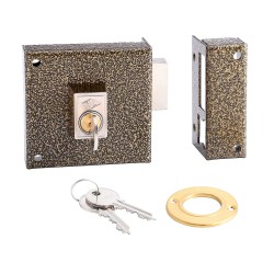 Cerradura Mueble Para Cajon 101/18 mm. Laton