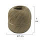 Hilo Bramante Cañamo Pulido Nº10   (Bobina 100 Gramos) Ø 0,4 Mm.