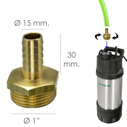 Sifon Botella Extensible T-4-T  1  1/2 Toma Lavadora